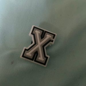 Letter X charm